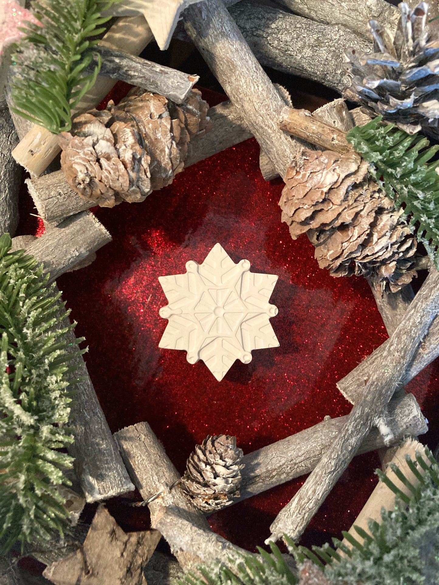 Paint your own Xmas shapes