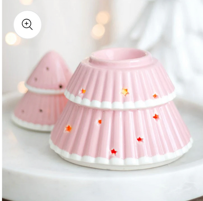 Pink tree burner